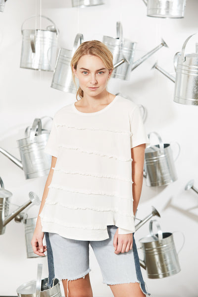 Spin Me Around Top- Olive