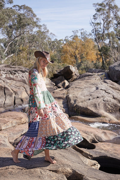 Reflection Dress- Patchwork