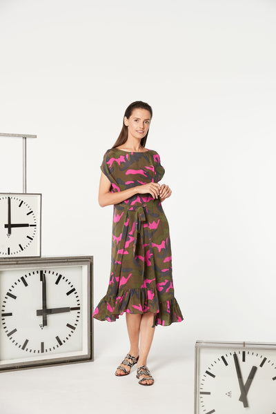 3.00PM Dress- Girls Army