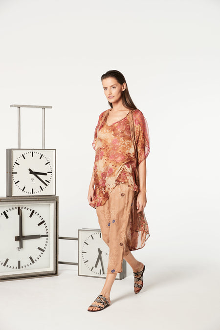 ASTER ASYMMETRIC TOP - CHOCOLATE