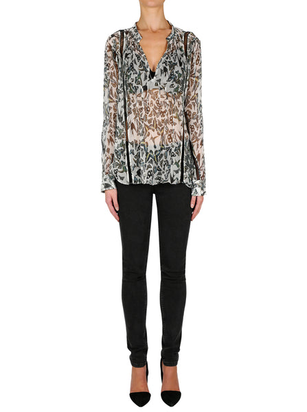 Metamorphosis Blouse- White