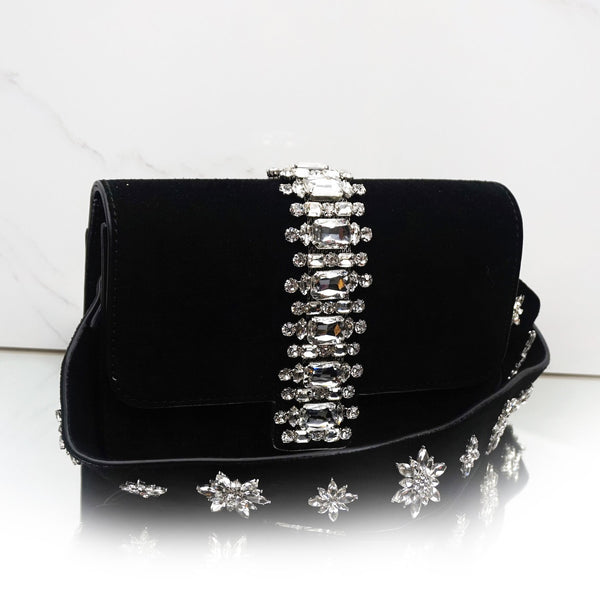 Monaco embellished clutch