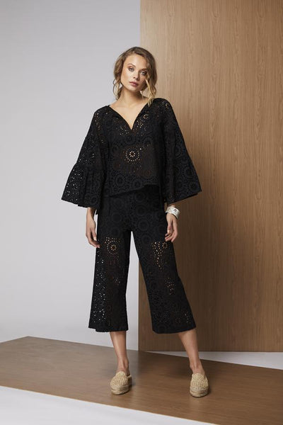 Mandala Maxi Pant- Black