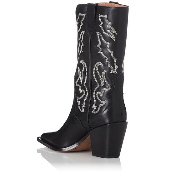 MARLEY Black/Black Leather