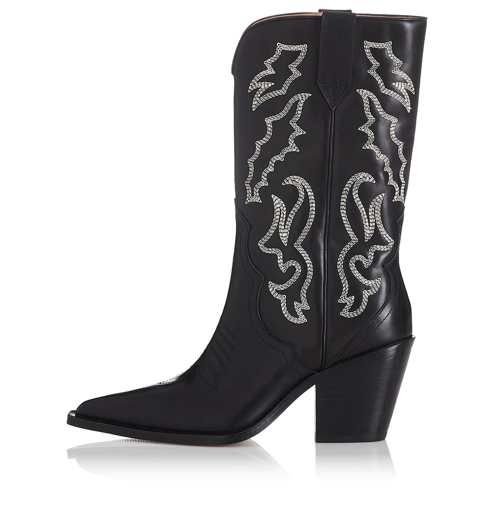 MARLEY Black/Black Leather