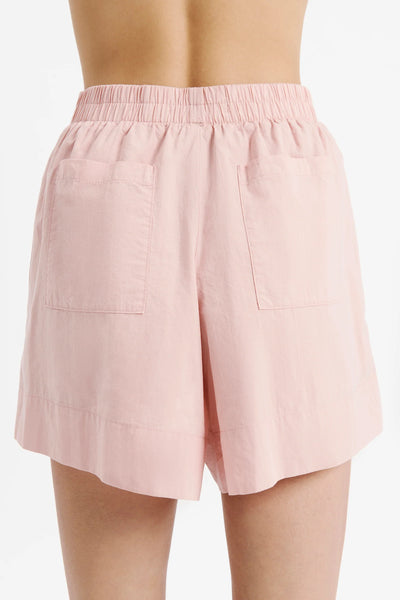 Naya Washed Cotton Short- Guava