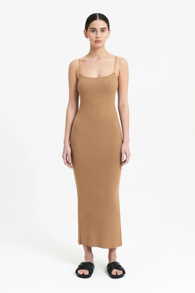 Xin Maxi Dress-Flax