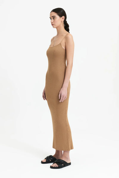 Xin Maxi Dress-Flax