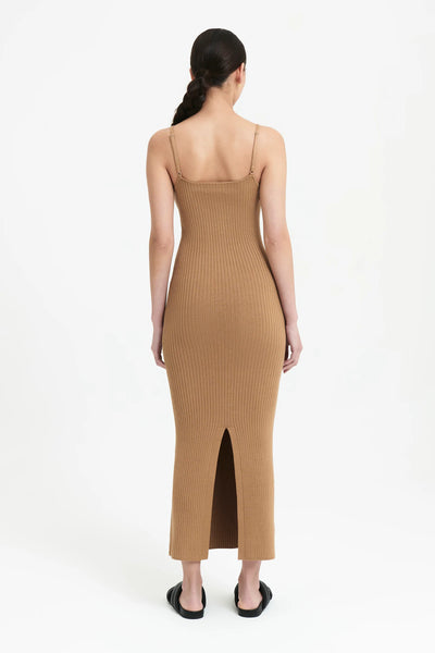Xin Maxi Dress-Flax