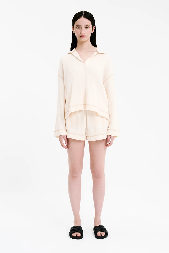 Orion Waffle Short- Cloud