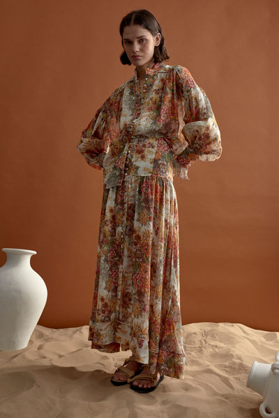 Sylvia Floral Blouse