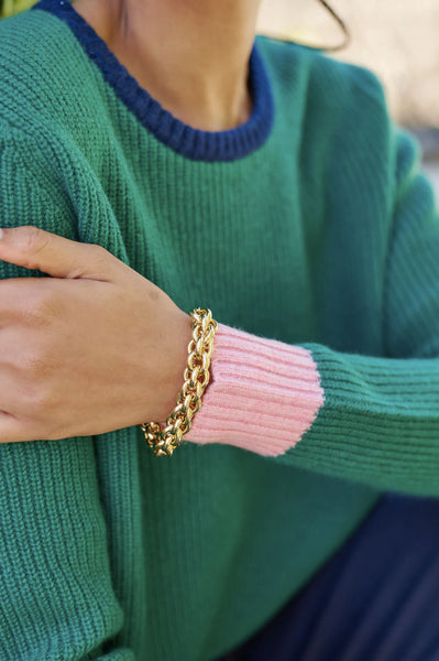 Odyssey Sweater- Forest Green