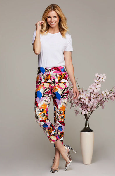 28 Inch Petal Slit Pant- Aruba