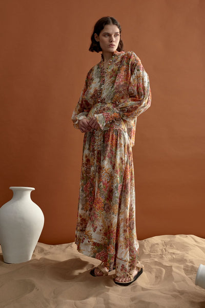 Sylvia Floral Blouse