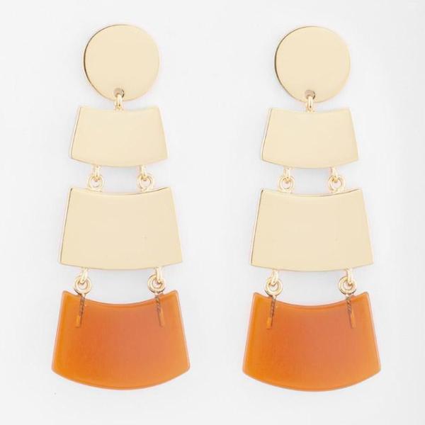 Nia Earring- Amber