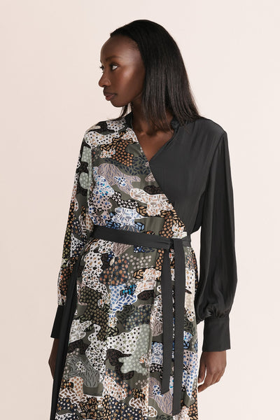 JT Printed Samman Dress - Lappa Print