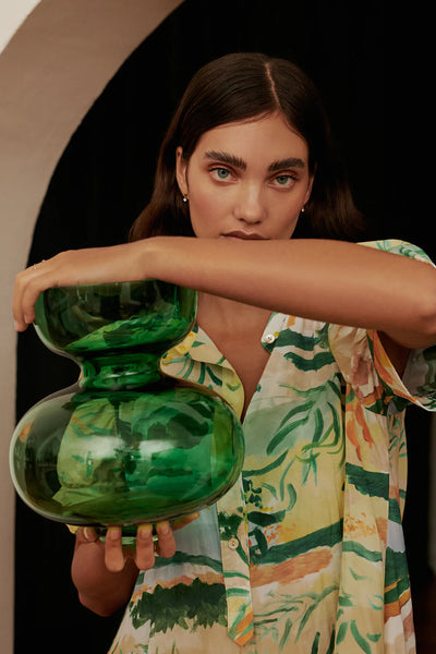 Printed Tillhora Shirt Dress