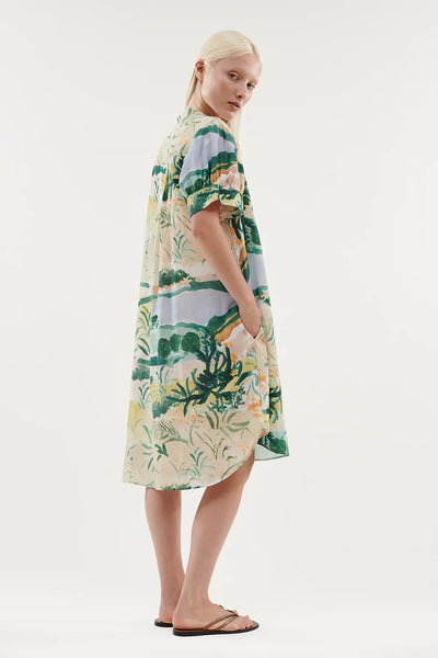 Printed Tillhora Shirt Dress
