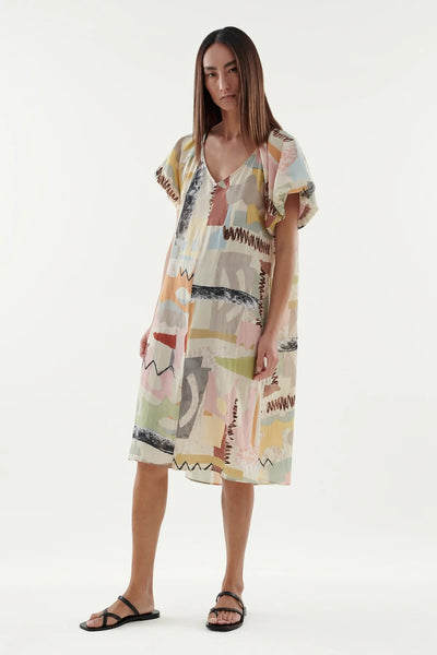 Printed Viv Dress