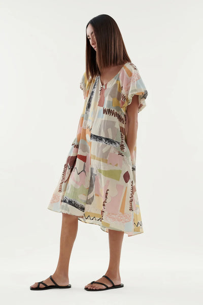 Printed Viv Dress