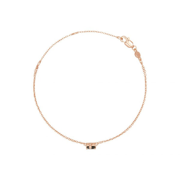Palm Seeker Choker Bracelet- Rose Gold