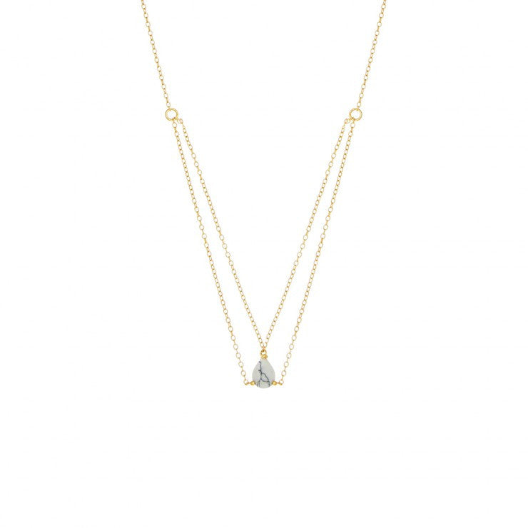 Palm Seeker Choker- Gold