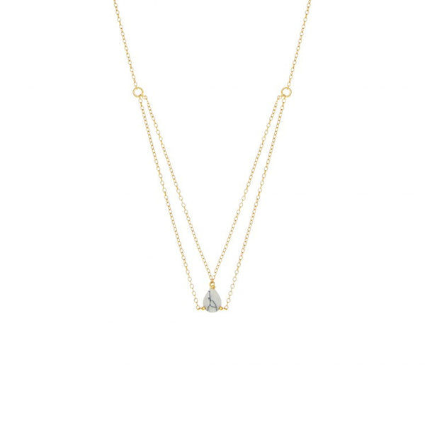 Palm Seeker Choker- Gold