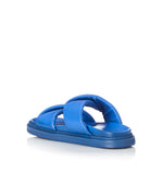 Paris- Bright Blue Leather