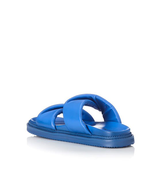 Paris- Bright Blue Leather