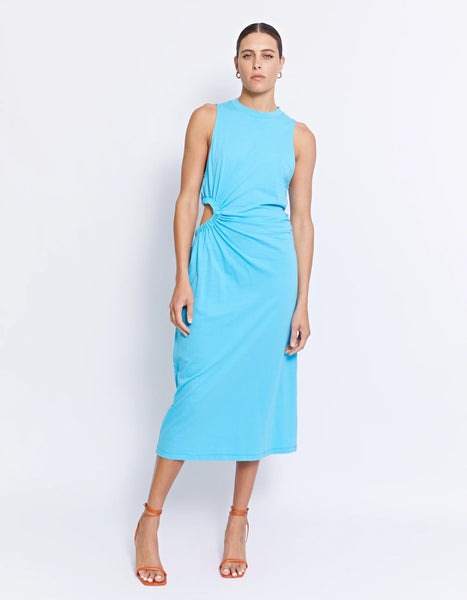 Manuel Dress | Hockney Blue