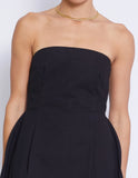 Noah Strapless Dress | Black