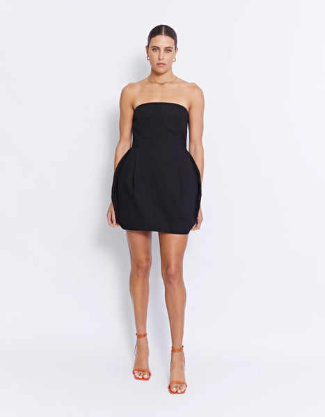 Noah Strapless Dress | Black