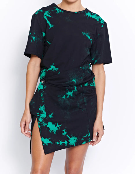 Enzo Twist Dress | Ink