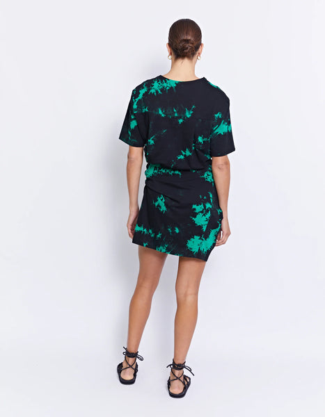 Enzo Twist Dress | Ink