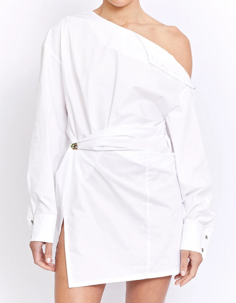 Thomas Twist Dress | Powder