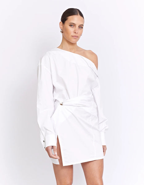 Thomas Twist Dress | Powder