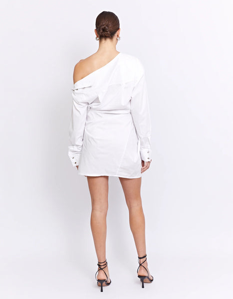 Thomas Twist Dress | Powder