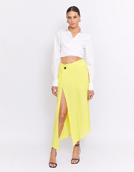 LONG BIAS CUT SKIRT EXPRESSIONIST