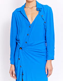 Sinclair Twist Dress- Ultramarine