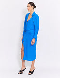 Sinclair Twist Dress- Ultramarine