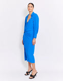 Sinclair Twist Dress- Ultramarine