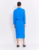 Sinclair Twist Dress- Ultramarine