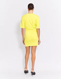 Murphy Mini Dress- Citron