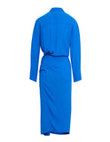 Sinclair Twist Dress- Ultramarine