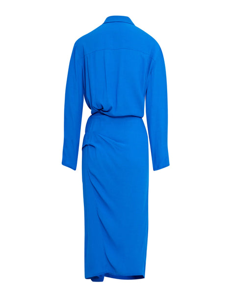 Sinclair Twist Dress- Ultramarine