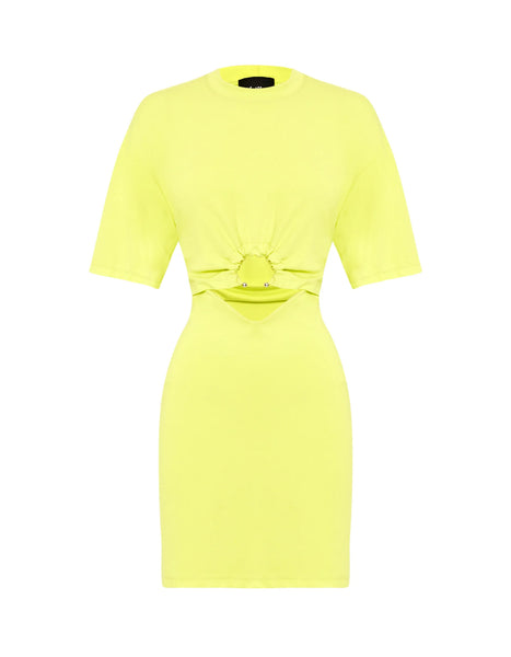Murphy Mini Dress- Citron