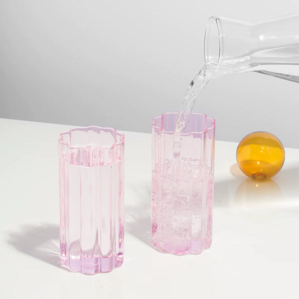Two Wave Highballs- Pink
