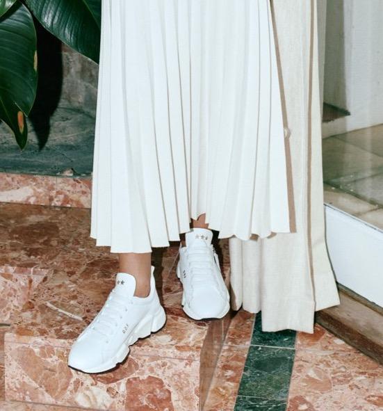 ROMEO - White Leather