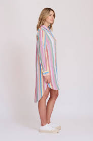 Rainbow Shirt Dress