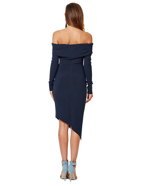 Florence L/S Dress- Petrol